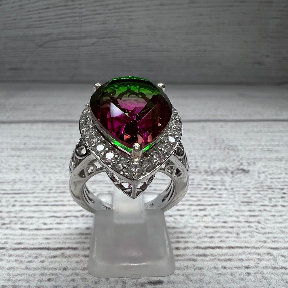 WATERMELON QUARTZ RING (083)